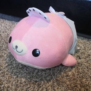 NWT Mamegoma Pink Maid Plushie